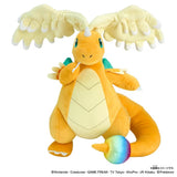 Mega Dragonite Plush Pokémon - Authentic Japanese Takara Tomy Plush 
