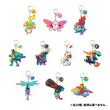 Mega-Evolved Pokémon & Mega Stones (3) Acrylic Keychain Collection (10Pcs/BOX) - Authentic Japanese Pokémon Center Keychain 