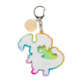 Mega Evolved Pokémon With Mega Stone Acrylic Keychain Collection (1Pcs/Random) - Authentic Japanese Pokémon Center Keychain 