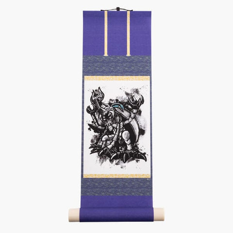 MegaKabuterimon Mini Hanging Scroll - Digimon Adventure - Authentic Japanese TOEI ANIMATION Paper Products 