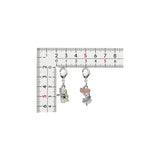 Meloetta - National Pokédex Metal Charm Keychain #648 - Authentic Japanese Pokémon Center Keychain 