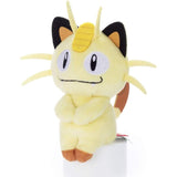 Meowth Chokkori-san Plush - Authentic Japanese Takara Tomy Plush 