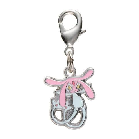 Mesprit - National Pokédex Metal Charm Keychain #481 - Authentic Japanese Pokémon Center Keychain 