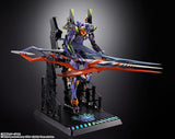 METAL BUILD EVA-01 30th with the spear of Gaius - Neon Genesis Evangelion - Authentic Japanese Bandai Namco Figure 