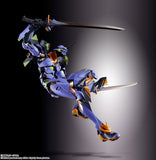 METAL BUILD EVA-01 30th with the spear of Gaius - Neon Genesis Evangelion - Authentic Japanese Bandai Namco Figure 