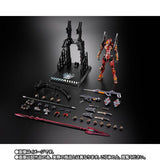 METAL BUILD Figure EVA-02 Production Model 30th with the s pear of Cassius - Neon Genesis Evangelion - Authentic Japanese Bandai Namco Figure 