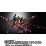 METAL BUILD Figure Evangelion Unit-00/Unit-00 (revised) 30th with the spear of Longinus - Neon Genesis Evangelion - Authentic Japanese Bandai Namco Figure 