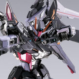 METAL BUILD Figure Strike Noir Gundam (20th MEMORIAL COLOR) - Mobile Suit Gundam SEED C.E. 73: STARGAZER - Authentic Japanese Bandai Namco Figure 