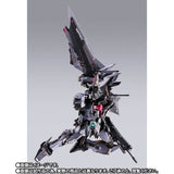 METAL BUILD Figure Strike Noir Gundam (20th MEMORIAL COLOR) - Mobile Suit Gundam SEED C.E. 73: STARGAZER - Authentic Japanese Bandai Namco Figure 