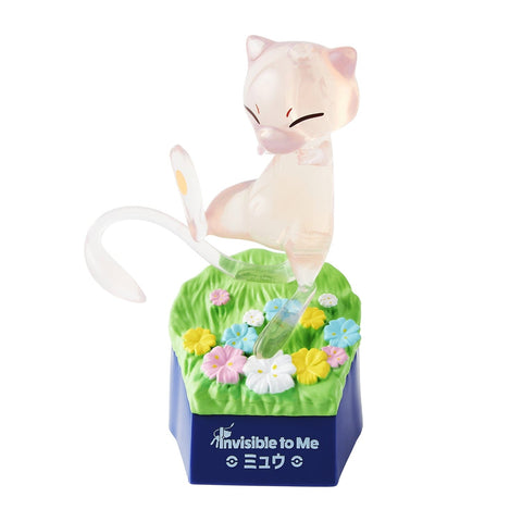 Mew Clear Figure Invisible to Me - Authentic Japanese Pokémon Center Figure 
