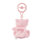 Mew Mascot Plush With Carabiner - Authentic Japanese Pokémon Center Mascot Plush Keychain 