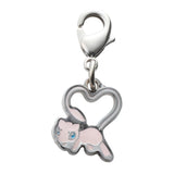Mew - National Pokédex Metal Charm Keychain #151 - Authentic Japanese Pokémon Center Keychain 