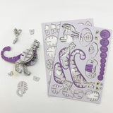 Mewtwo Paper Art si-gu-mi PLUS Pokémon - Authentic Japanese Azone Model kit 