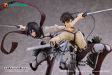 Mikasa Ackerman 1/7 Figure - Attack on Titan (Shingeki no Kyojin) - Authentic Japanese ENSOUTOYS Figure 