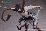 Mikasa Ackerman 1/7 Figure - Attack on Titan (Shingeki no Kyojin) - Authentic Japanese ENSOUTOYS Figure 