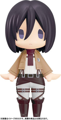 Mikasa Ackerman HELLO! GOOD SMILE Figure - Attack on Titan (Shingeki no Kyojin) - Authentic Japanese Good Smile Company Figure 