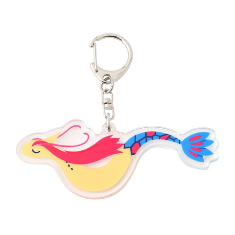Milotic Acrylic Keychain POKÉMON NYORO NYORO FRIENDS - Authentic Japanese Pokémon Center Keychain 