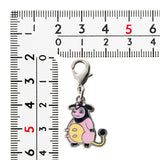 Miltank - National Pokédex Metal Charm Keychain #241 - Authentic Japanese Pokémon Center Keychain 