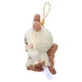 Mimikyu Mascot Plush With Self Lovey Ver. Poképeace (Pokémon Peaceful Place) - Authentic Japanese Takara Tomy Mascot Plush Keychain 