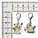 Mimikyu - National Pokédex Metal Charm Keychain #778 - Authentic Japanese Pokémon Center Keychain 