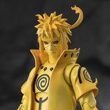 Minato Namikaze (Kurama Link Mode) S.H.Figuarts Figure "The Flash of Light That Cuts Through the Darkness" - NARUTO: Shippuden - Authentic Japanese Bandai Namco Figure 