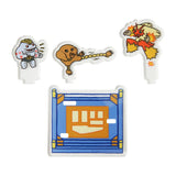 Mini Acrylic Stand Collection Intensive Training (7 Pcs/BOX) - Authentic Japanese Pokémon Center Acrylic Stand 