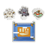 Mini Acrylic Stand Collection Intensive Training (7 Pcs/BOX) - Authentic Japanese Pokémon Center Acrylic Stand 