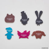 Mini Rubber Magnet Collection Vol.3 - Final Fantasy XIV (6Pcs/BOX) - Authentic Japanese Square Enix Magnet Toy 