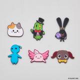 Mini Rubber Magnet Collection Vol.3 - Final Fantasy XIV (6Pcs/BOX) - Authentic Japanese Square Enix Magnet Toy 