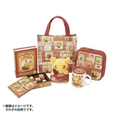 Mini Tote Bag Patchwork Style Pikachu’s Sweet Delivery - Authentic Japanese Pokémon Center Pouch Bag 