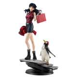 Misato Katsuragi & Pen Pen GALS Series Figure - Rebuild of Evangelion - Authentic Japanese MegaHouse Figure 