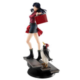 Misato Katsuragi & Pen Pen GALS Series Figure - Rebuild of Evangelion - Authentic Japanese MegaHouse Figure 
