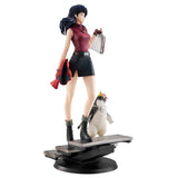 Misato Katsuragi & Pen Pen GALS Series Figure - Rebuild of Evangelion - Authentic Japanese MegaHouse Figure 