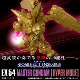 Mobile Suit Ensemble Ex54 Master Gundam Hyper Mode - Mobile Suit Gundam - Authentic Japanese Bandai Namco Figure 