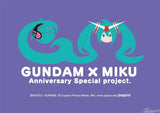 MOBILE SUIT ENSEMBLE -Hatsune Miku color Ver.- Gundam X Miku Anniversary Special project. (10Pcs/BPX) - Authentic Japanese Bandai Namco Figure 