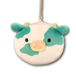 Momoo Pistachio Macaron Mascot Plush - SANJI no OYATSU - Authentic Japanese TOEI ANIMATION Mascot Plush Keychain 