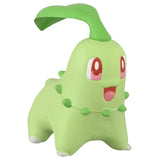 MONCOLLÉ Figure Chikorita - Authentic Japanese Takara Tomy Figure 
