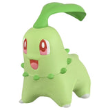 MONCOLLÉ Figure Chikorita - Authentic Japanese Takara Tomy Figure 