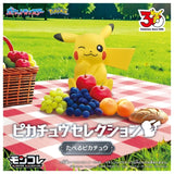 MONCOLLÉ Figure Eating Pikachu 30th Anniversary Pikachu Selection - Authentic Japanese Takara Tomy Figure 