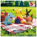 MONCOLLÉ Figure Eating Pikachu 30th Anniversary Pikachu Selection - Authentic Japanese Takara Tomy Figure 
