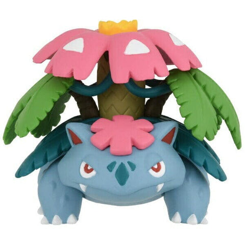 MONCOLLÉ Figure Mega Venusaur - Authentic Japanese Takara Tomy Figure 