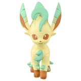 MONCOLLÉ Figure MS-07 Leafeon - Authentic Japanese Takara Tomy Figure 