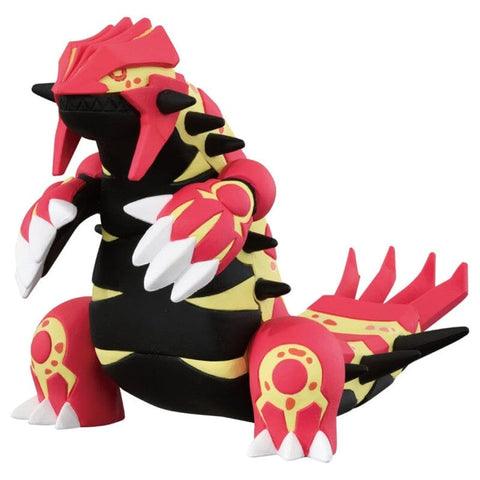 MONCOLLÉ Figure Primal Groudon - Authentic Japanese Takara Tomy Figure 