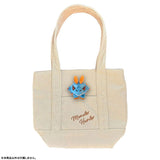 MonDefo Corduroy Mini Tote Bag - Monster Hunter - Authentic Japanese Capcom Pouch Bag 
