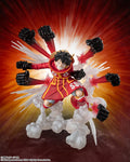 Monkey D. Luffy Figuarts ZERO Figure (Super Fierce Battle) -Gum-Gum Hawk Gatling- ONE PIECE - Authentic Japanese Bandai Namco Figure 