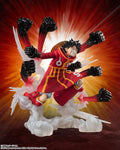 Monkey D. Luffy Figuarts ZERO Figure (Super Fierce Battle) -Gum-Gum Hawk Gatling- ONE PIECE - Authentic Japanese Bandai Namco Figure 