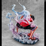 Monkey D. Luffy (Gear 2) Figure Portrait.Of.Pirates "LIMITED EDITION" - ONE PIECE - Authentic Japanese MegaHouse Figure 