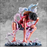 Monkey D. Luffy (Gear 2) Figure Portrait.Of.Pirates "LIMITED EDITION" - ONE PIECE - Authentic Japanese MegaHouse Figure 