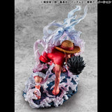 Monkey D. Luffy (Gear 2) Figure Portrait.Of.Pirates "LIMITED EDITION" - ONE PIECE - Authentic Japanese MegaHouse Figure 