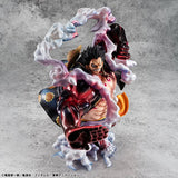 Monkey D. Luffy (Gear 4 "Bounce-Man") Figure Portrait.Of.Pirates "SA-MAXIMUM" 10th LIMITED Ver. - ONE PIECE - Authentic Japanese MegaHouse Figure 
